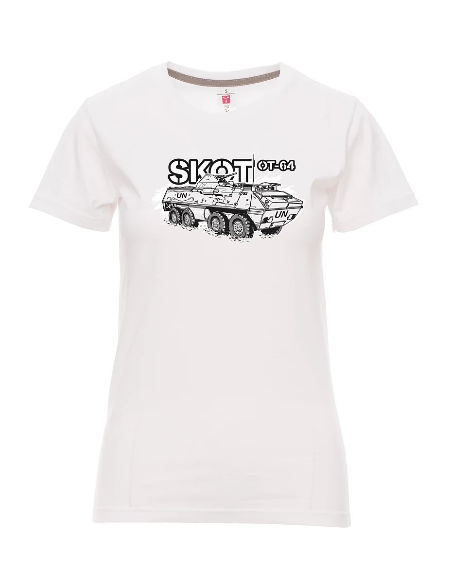 White women´s T-shirt OT-64 "SKOT" - UNPROFOR