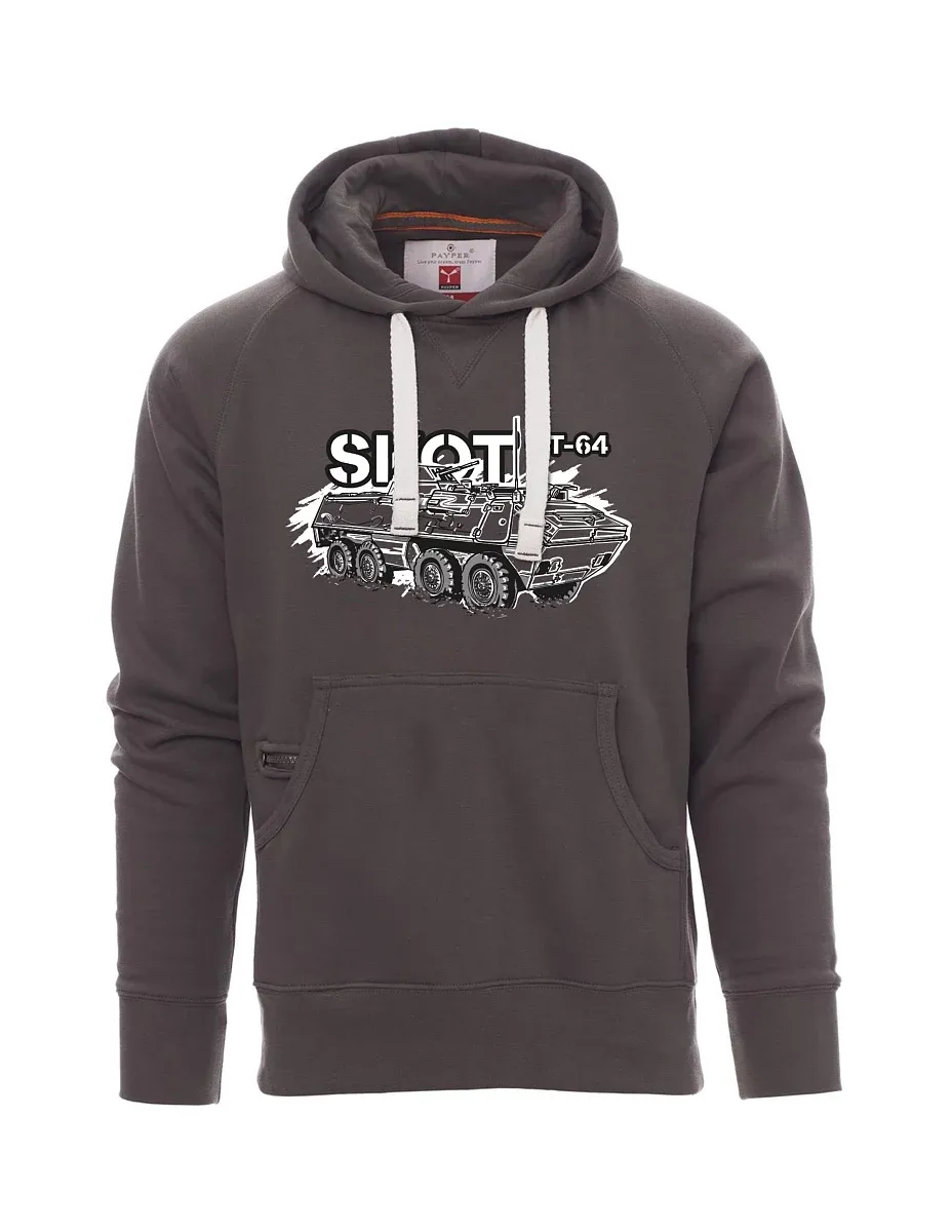 Grey men´s sweatshirt OT-64 "SKOT"