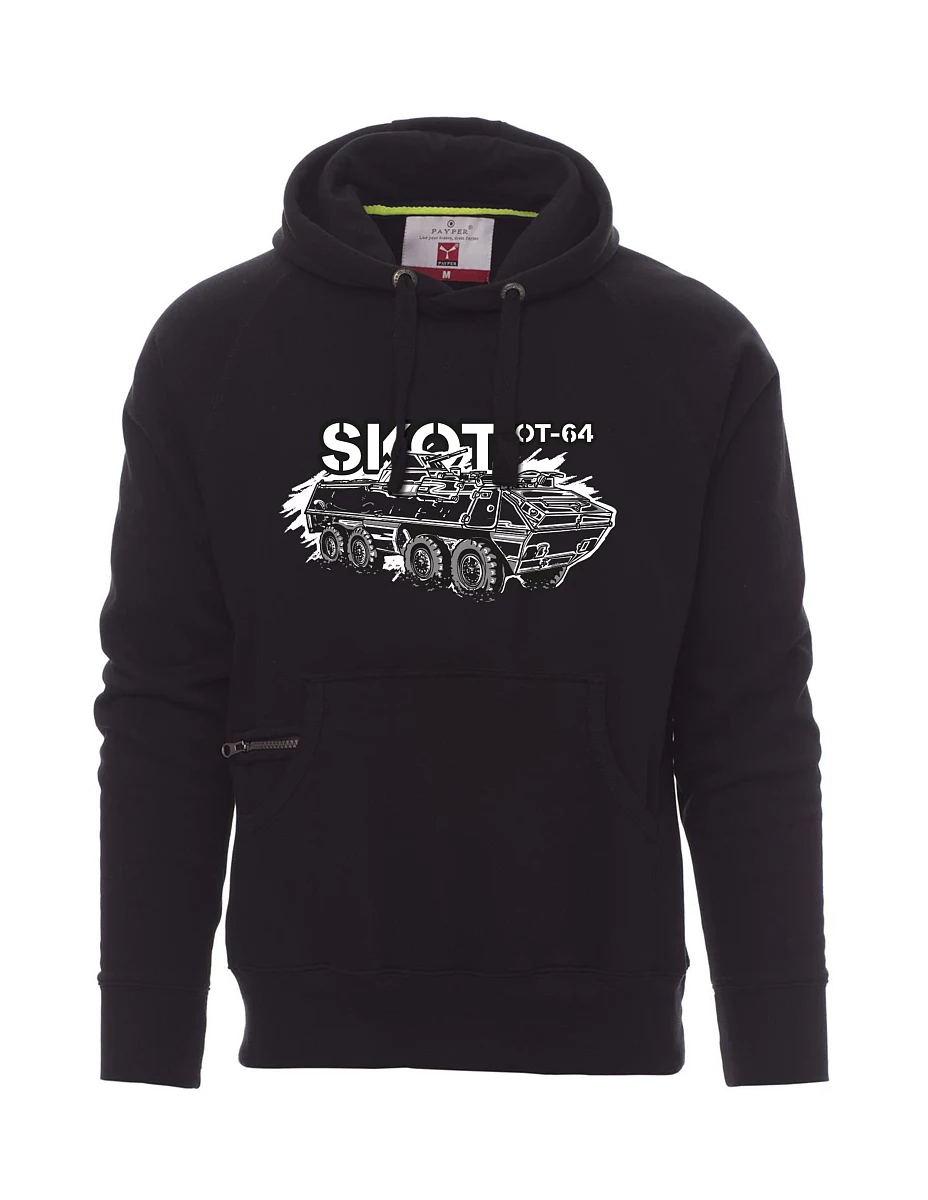 Black men´s sweatshirt OT-64 "SKOT"