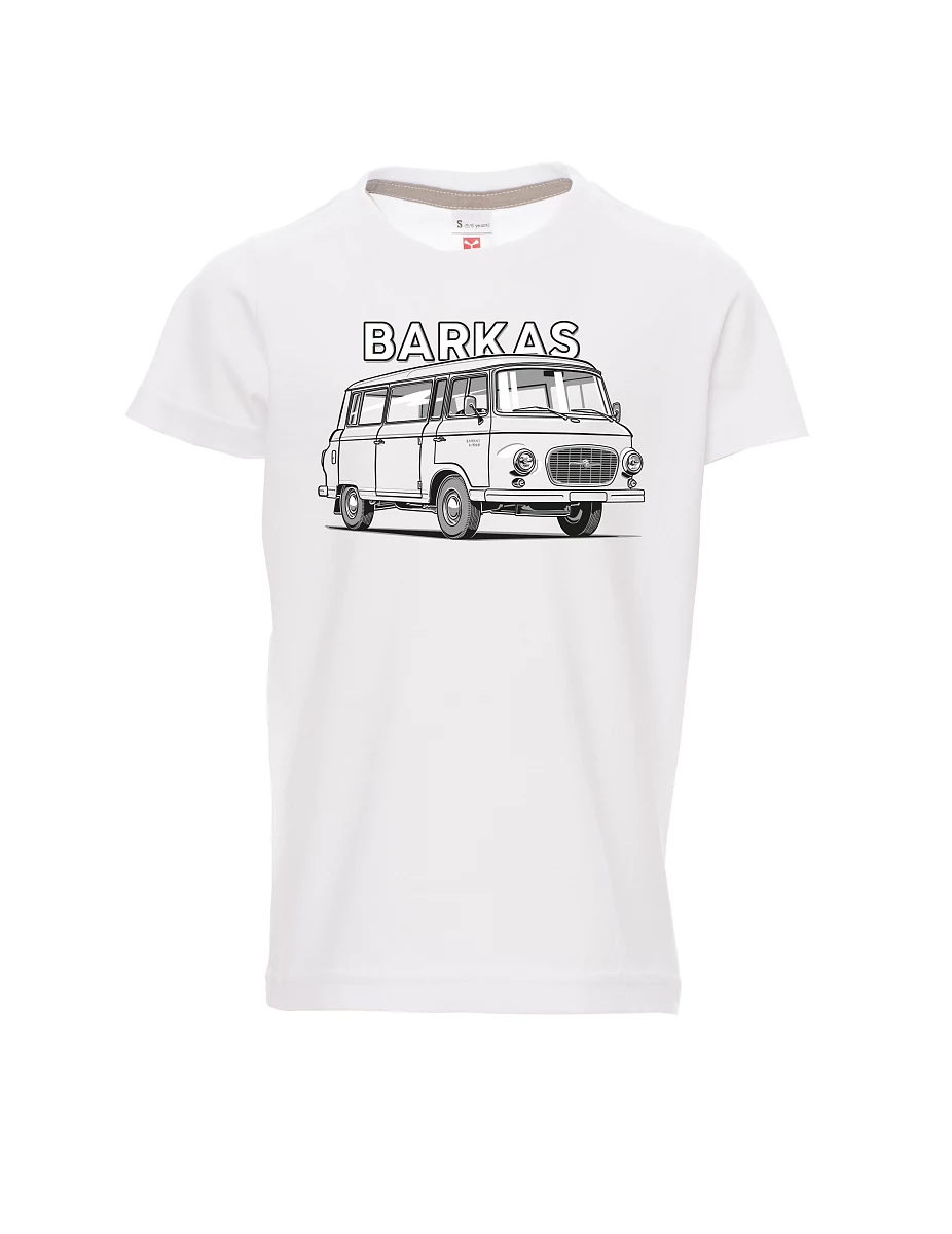 White children´s T-shirt Barkas B1000