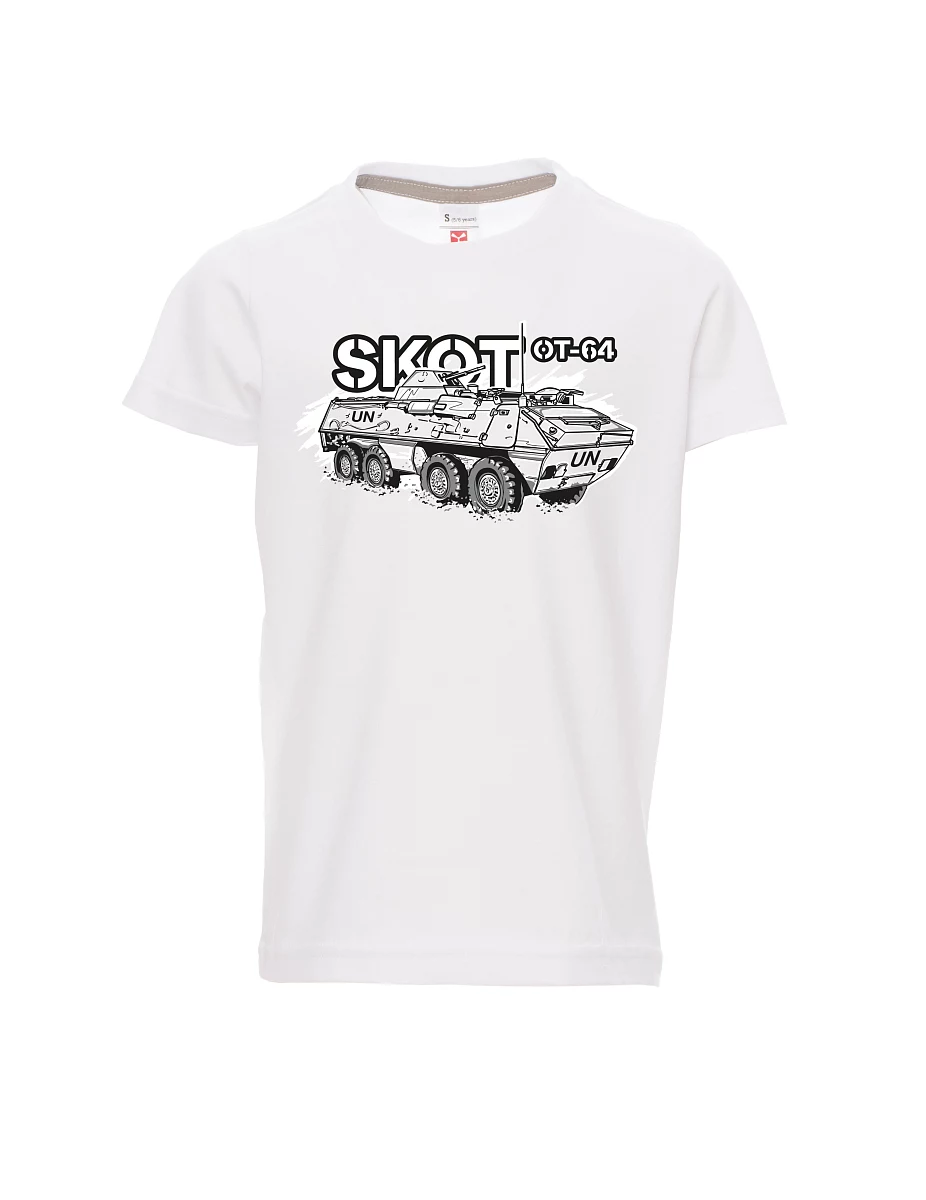 White children´s T-shirt OT-64 "SKOT" - UNPROFOR