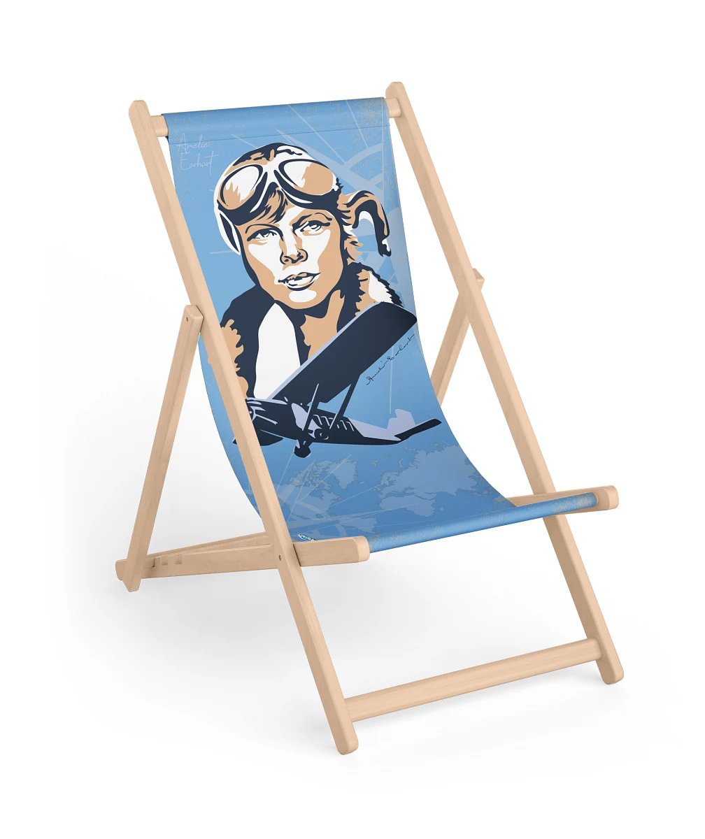 Deckchair Amelia Mary Earhart