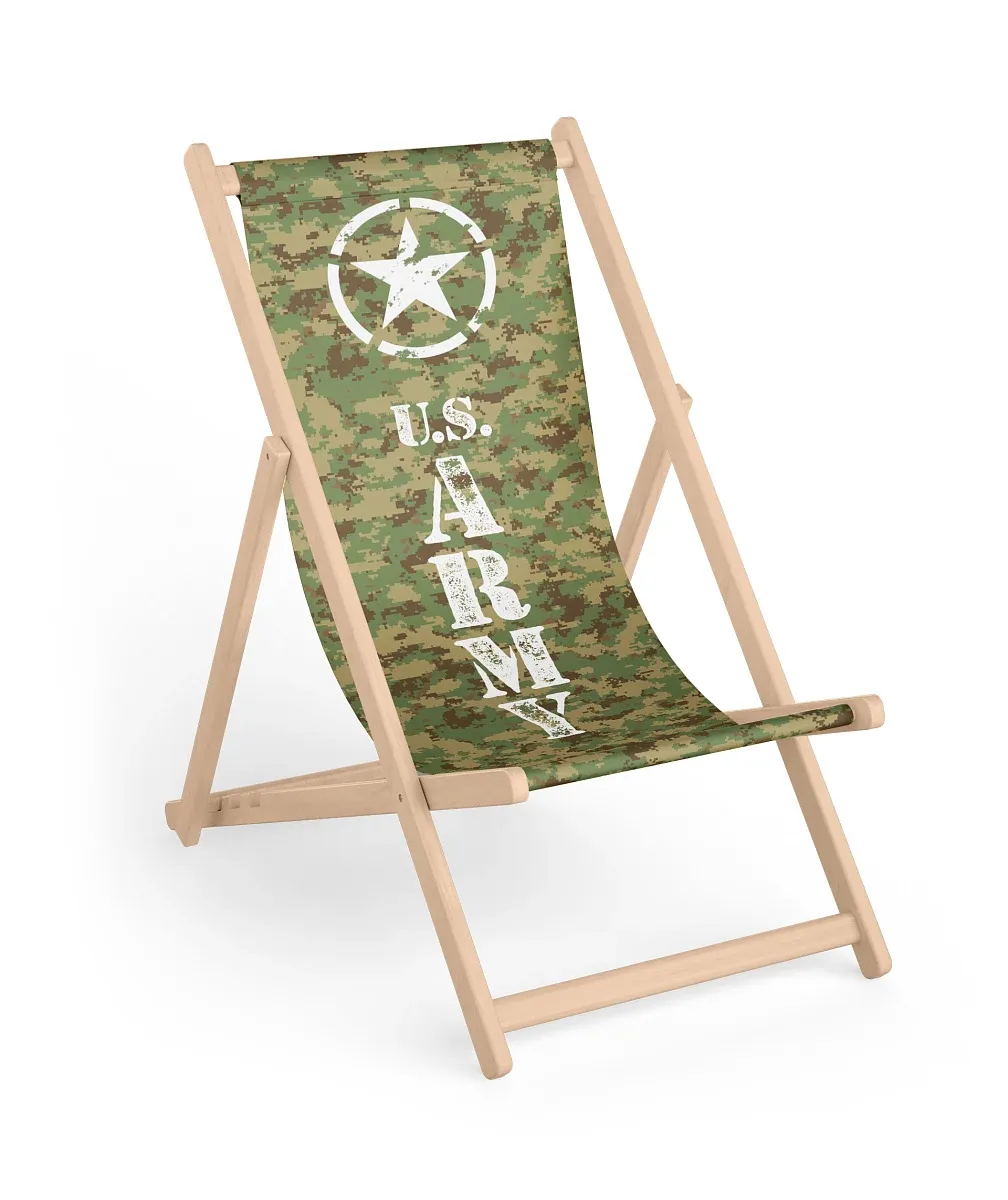 Deckchair U.S. Army camouflage