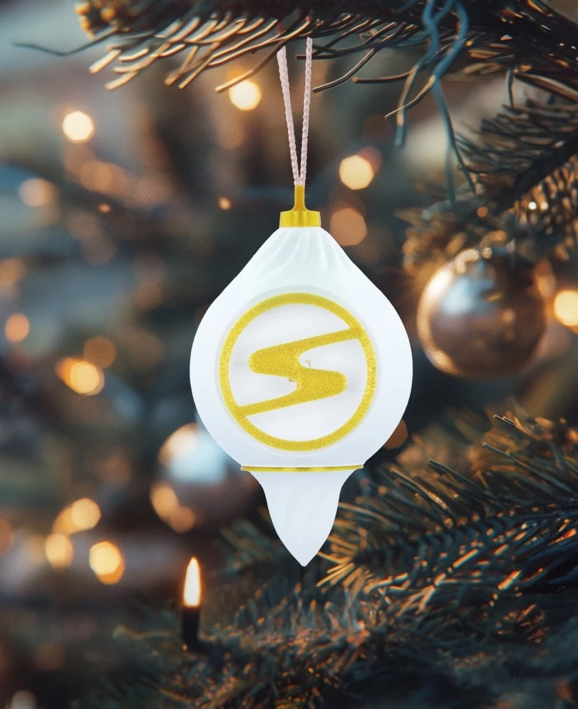 Christmas Ornament symbol "S"