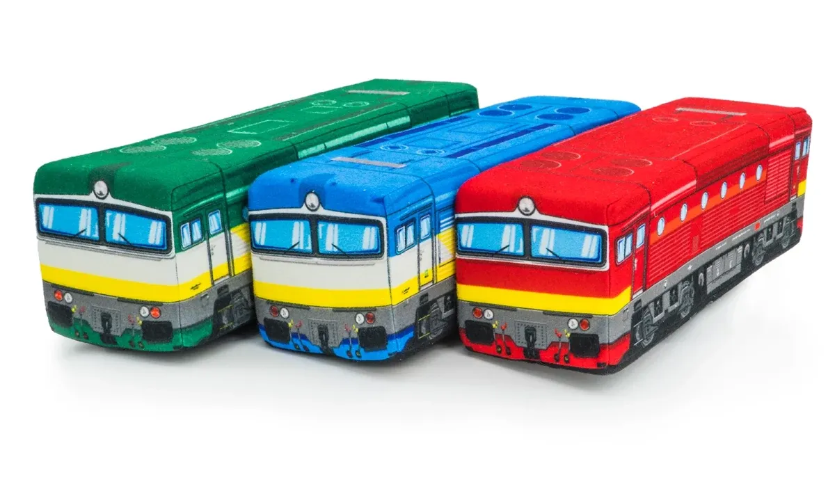 Plush cushion Locomotive 750 - "Spectacle"