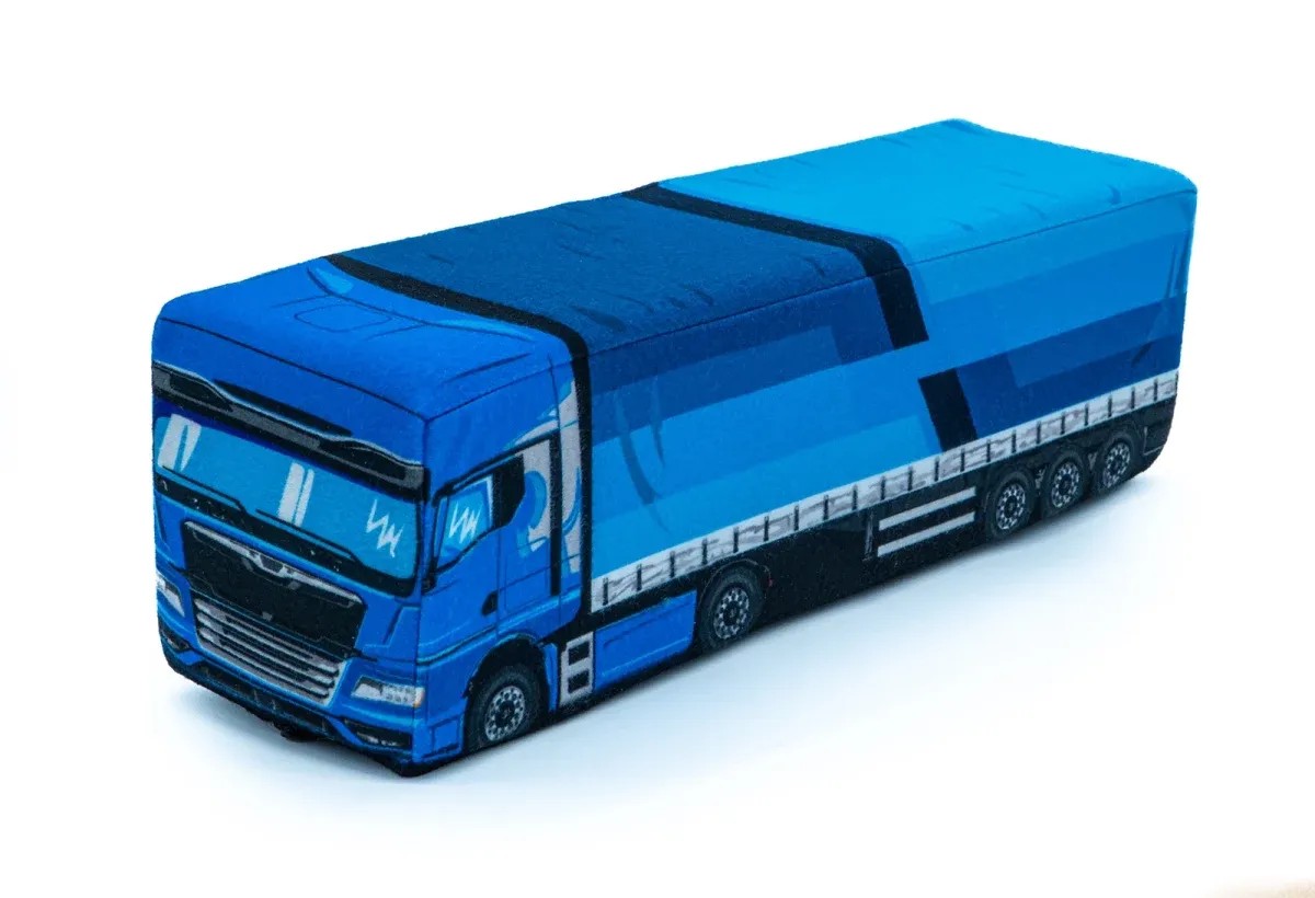 Plush cushion TGX truck