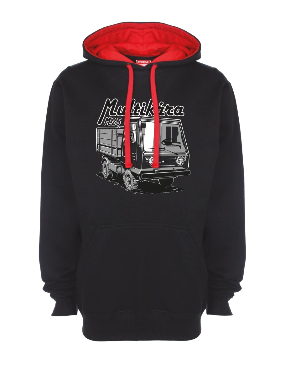 Red-black sweatshirt M25