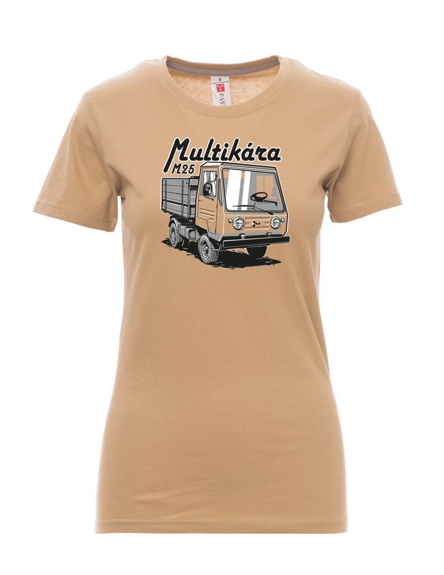 Brown women´s T-shirt M25