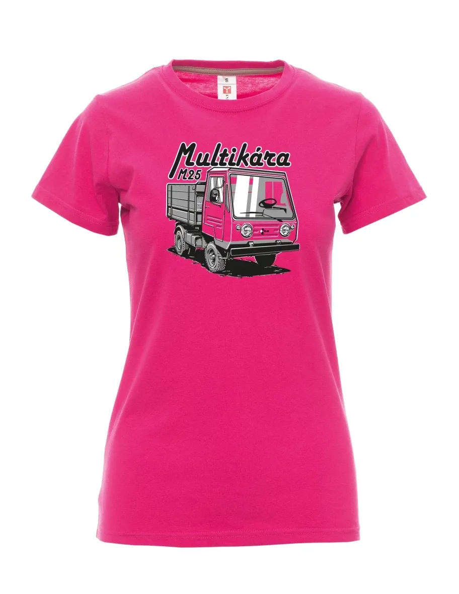 Pink women´s T-shirt M25