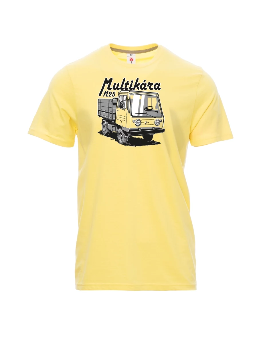 Light yellow men´s T-shirt M25