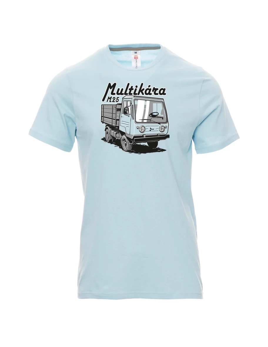 Pale blue men´s T-shirt M25