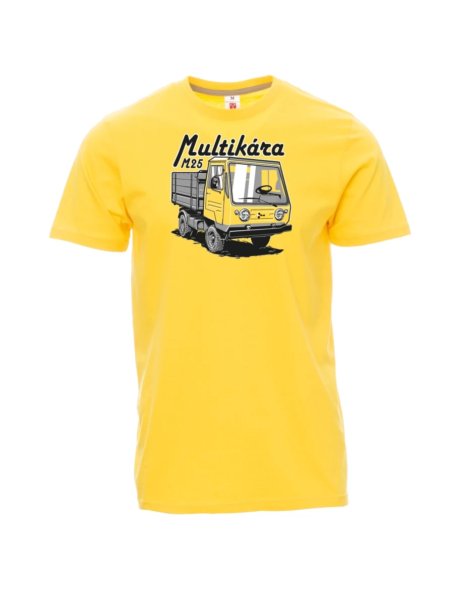 Yellow men´s T-shirt M25