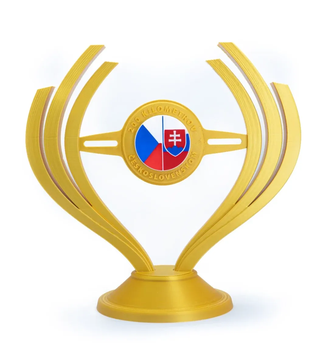 Trophy with your own logo