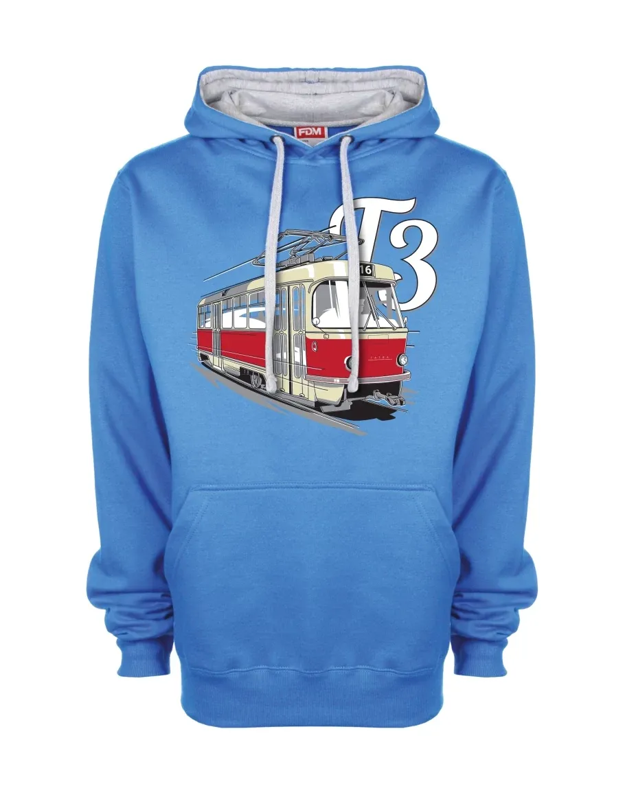 Grey-blue sweatshirt Tram T3
