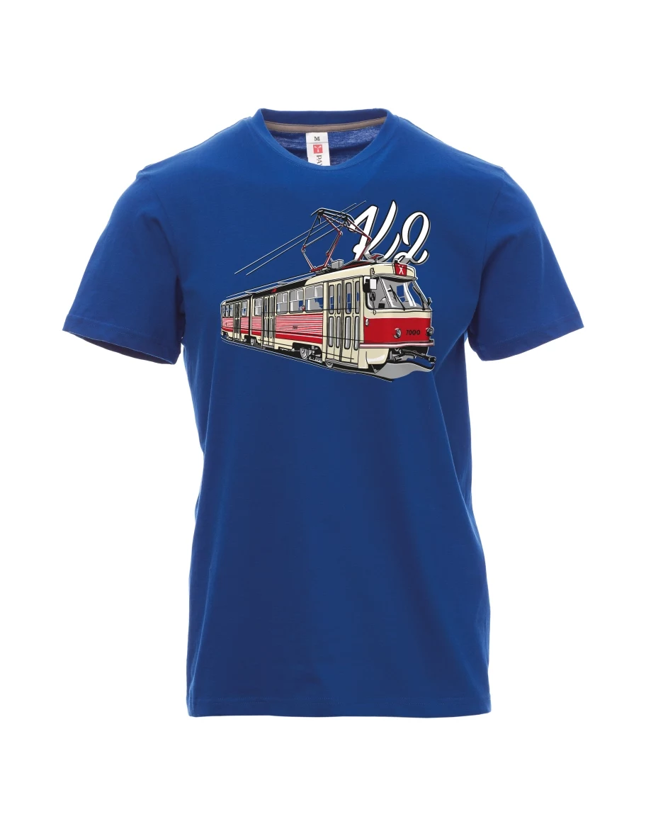 Blue men´s T-shirt Tram K2