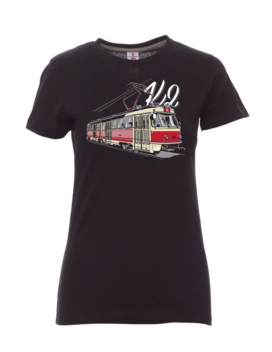 White women´s T-shirt Tram K2