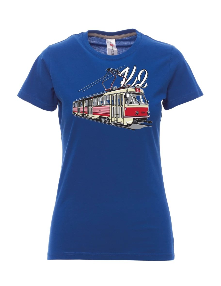 Royal blue women´s T-shirt Tram K2