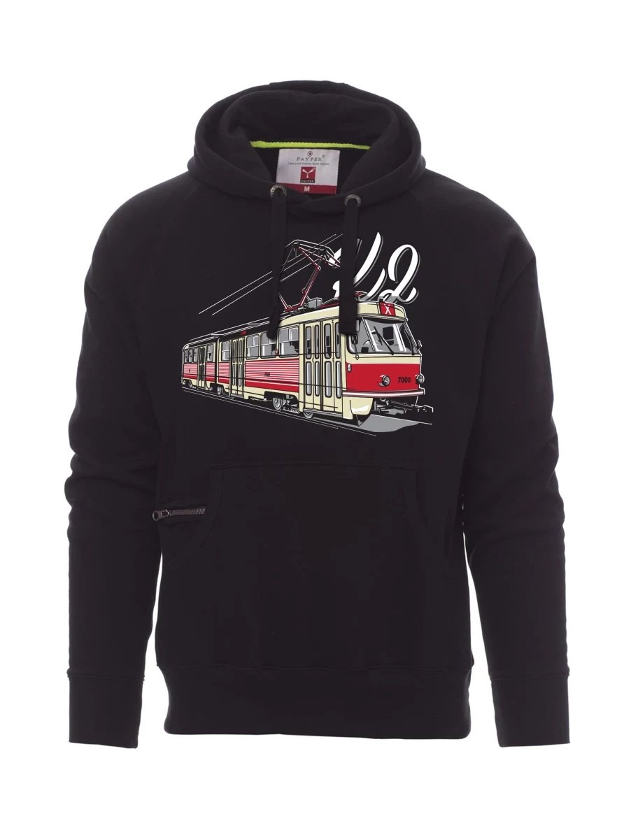 Black men´s sweatshirt Tram K2