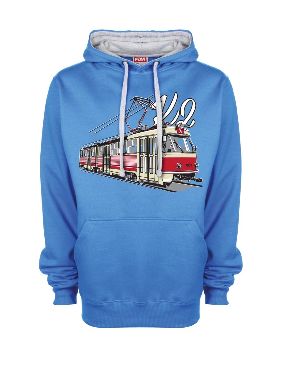 Grey-blue sweatshirt Tram K2
