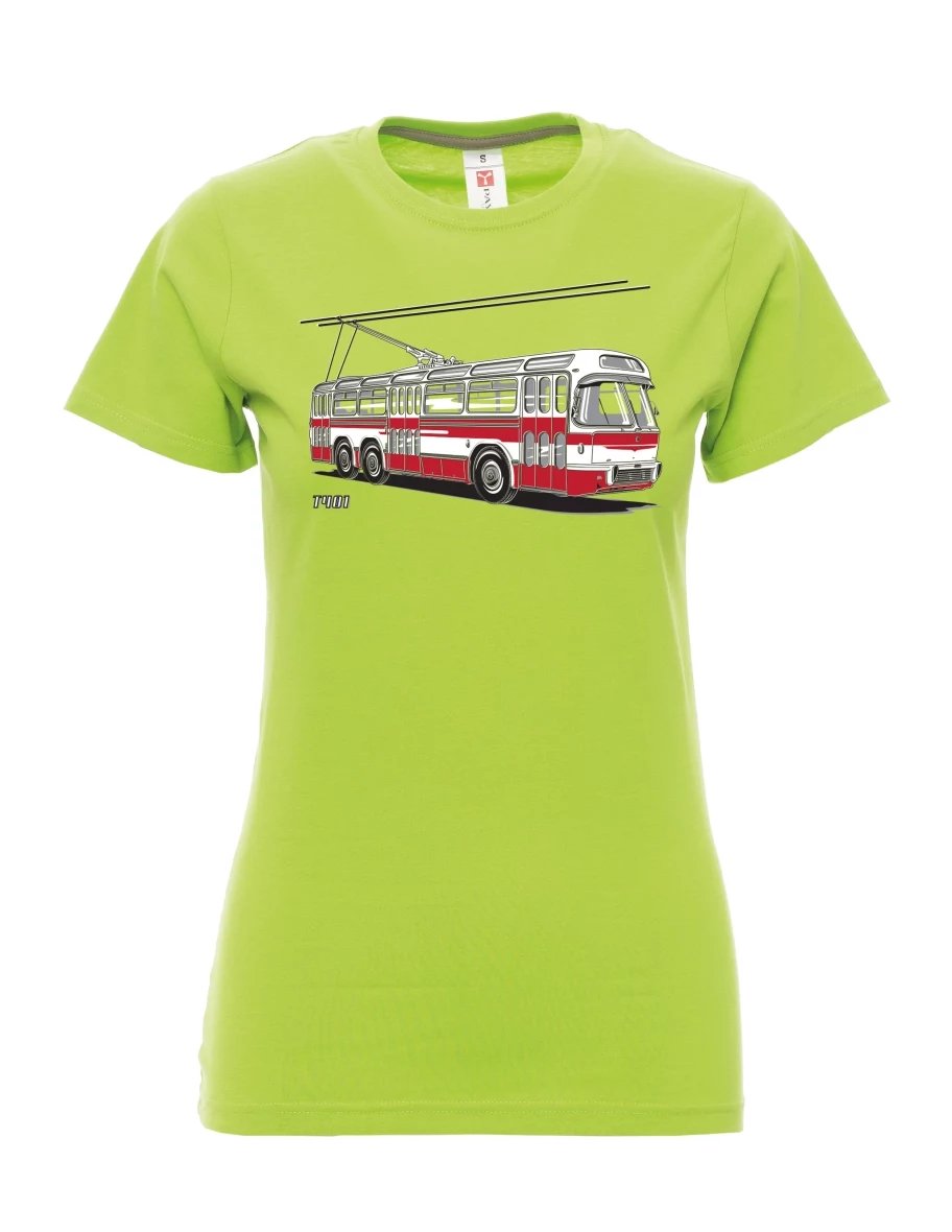 Lime women´s T-shirt Trolley  T401