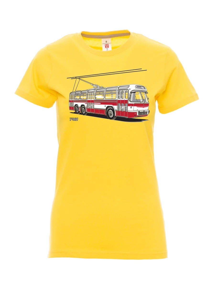 Yellow women´s T-shirt Trolley  T401