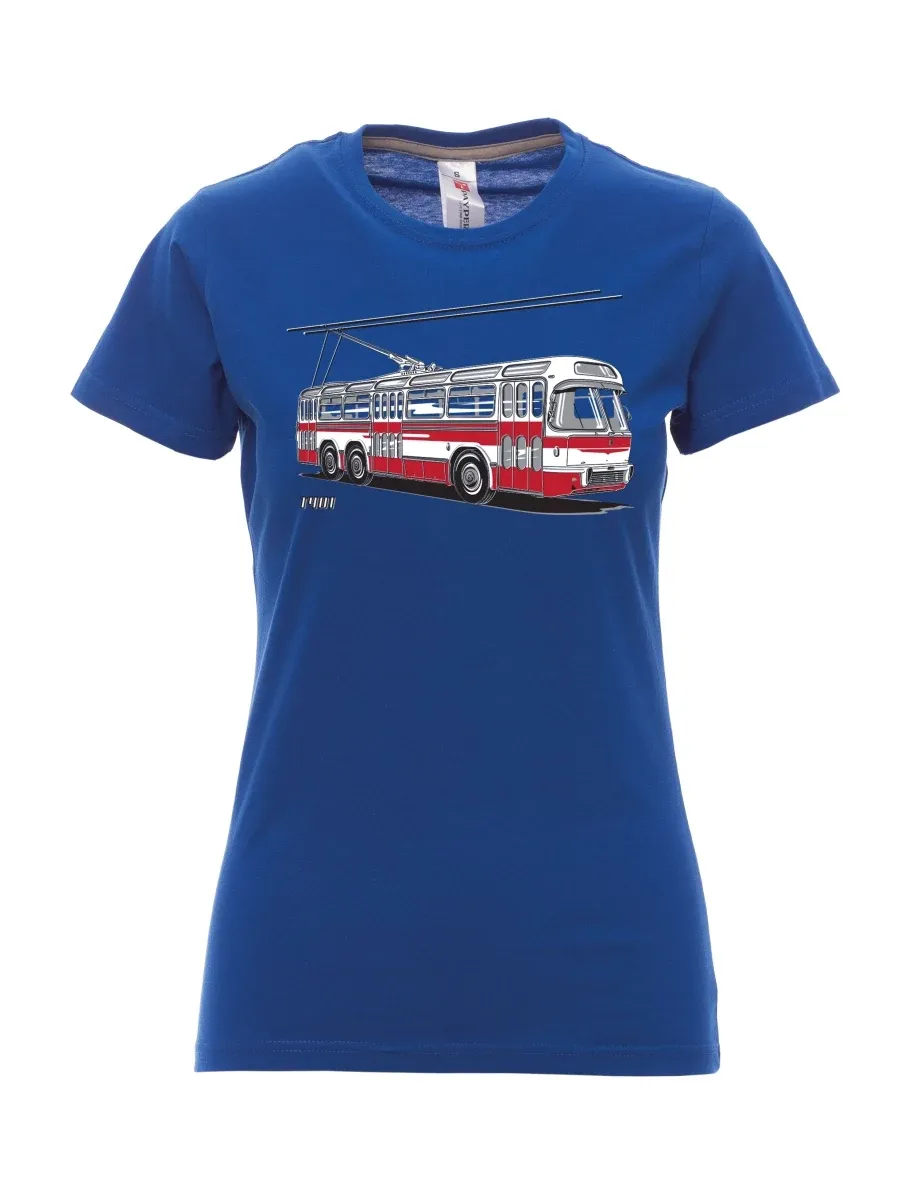 Royal blue women´s T-shirt Trolley  T401