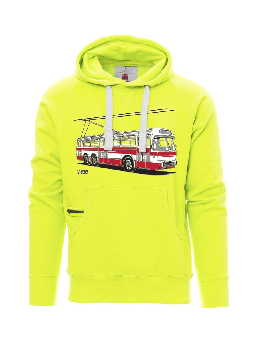 Fluorescent men´s sweatshirt Trolley  T401