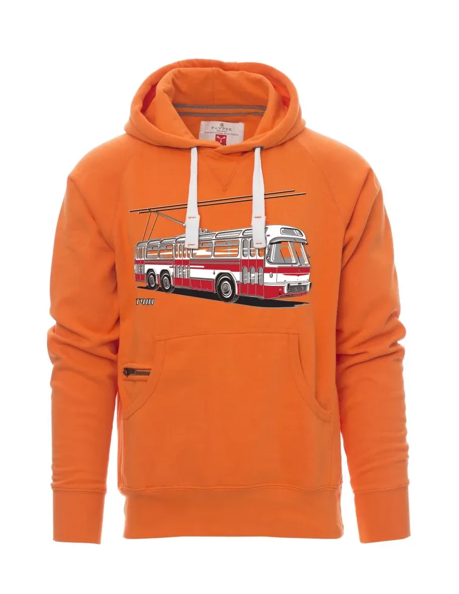 Orange men´s sweatshirt Trolley  T401