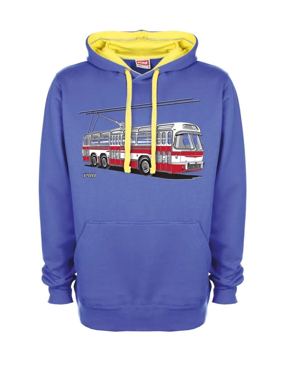 Yellow-blue sweatshirt Trolley  T401