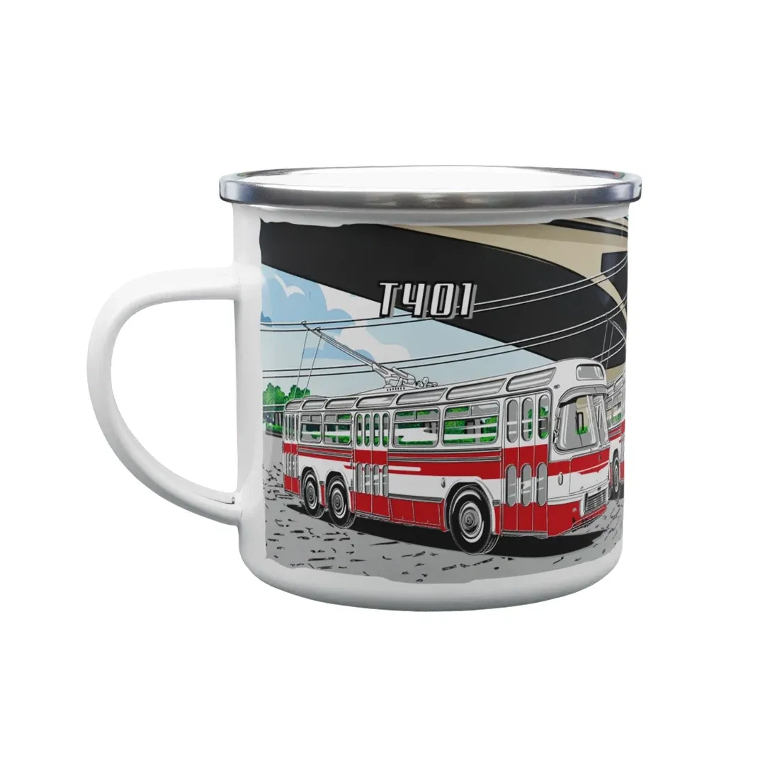 Tin mug Trolley  T401 330 ml