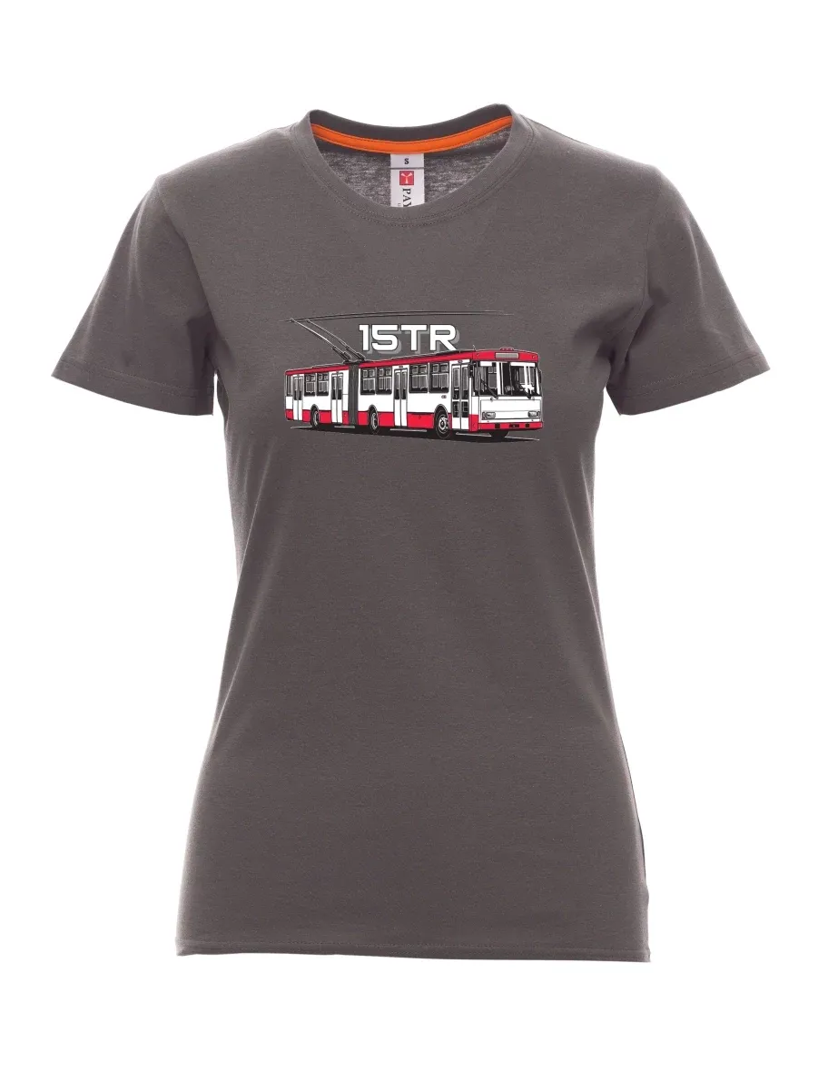 Smoke women´s T-shirt Trolleybus 15TR