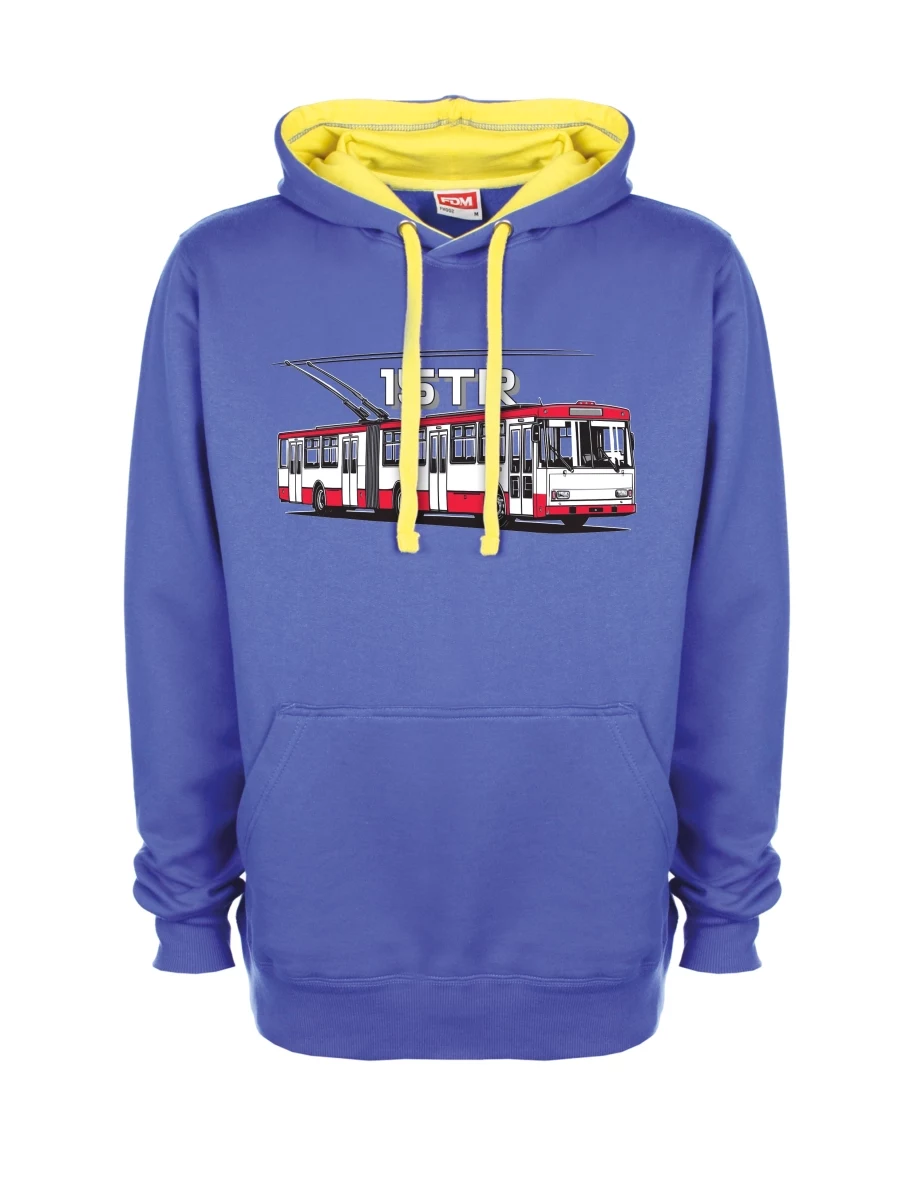 Yellow-blue sweatshirt Trolleybus 15TR