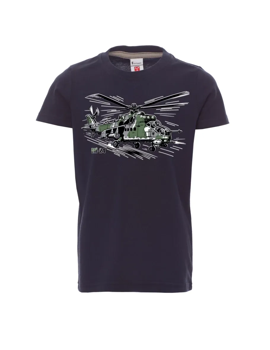 Navy children´s T-shirt Helicopter Mi-24