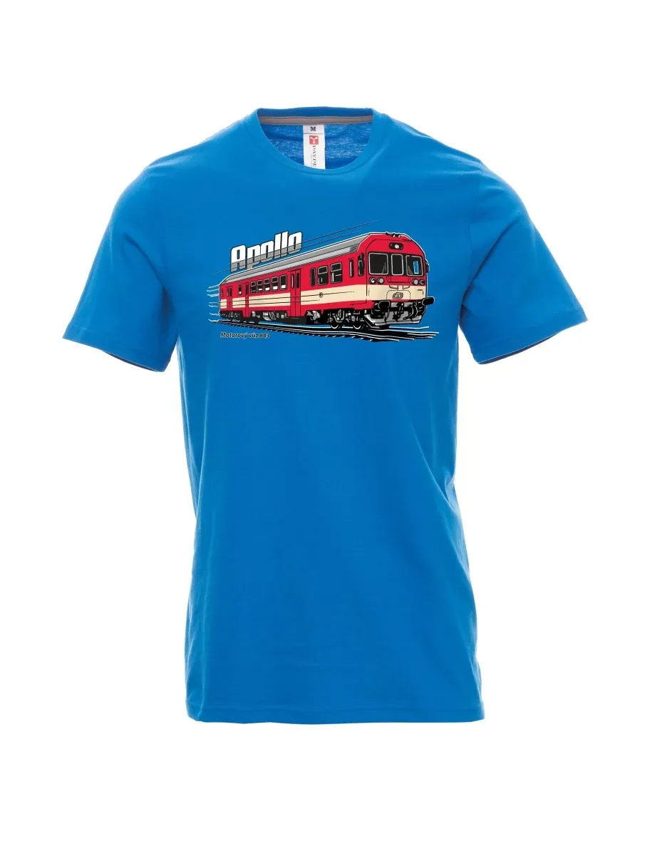 Light blue men´s T-shirt Railcar 843 “Apollo”