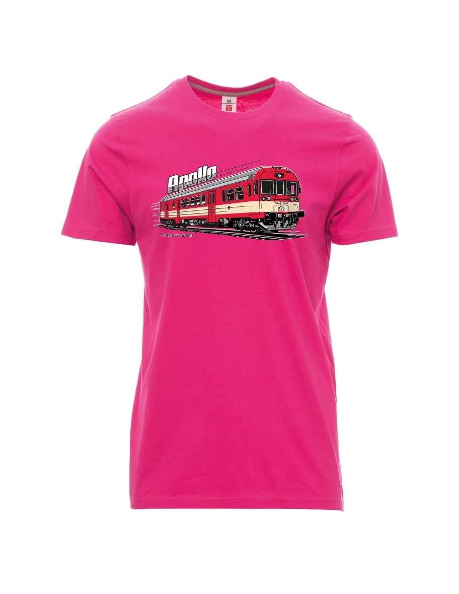 Pink men´s T-shirt Railcar 843 “Apollo”
