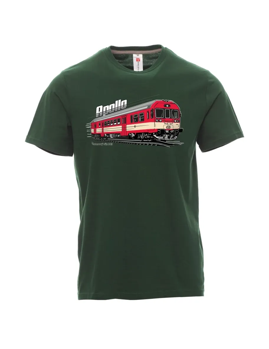 Dark green men´s T-shirt Railcar 843 “Apollo”