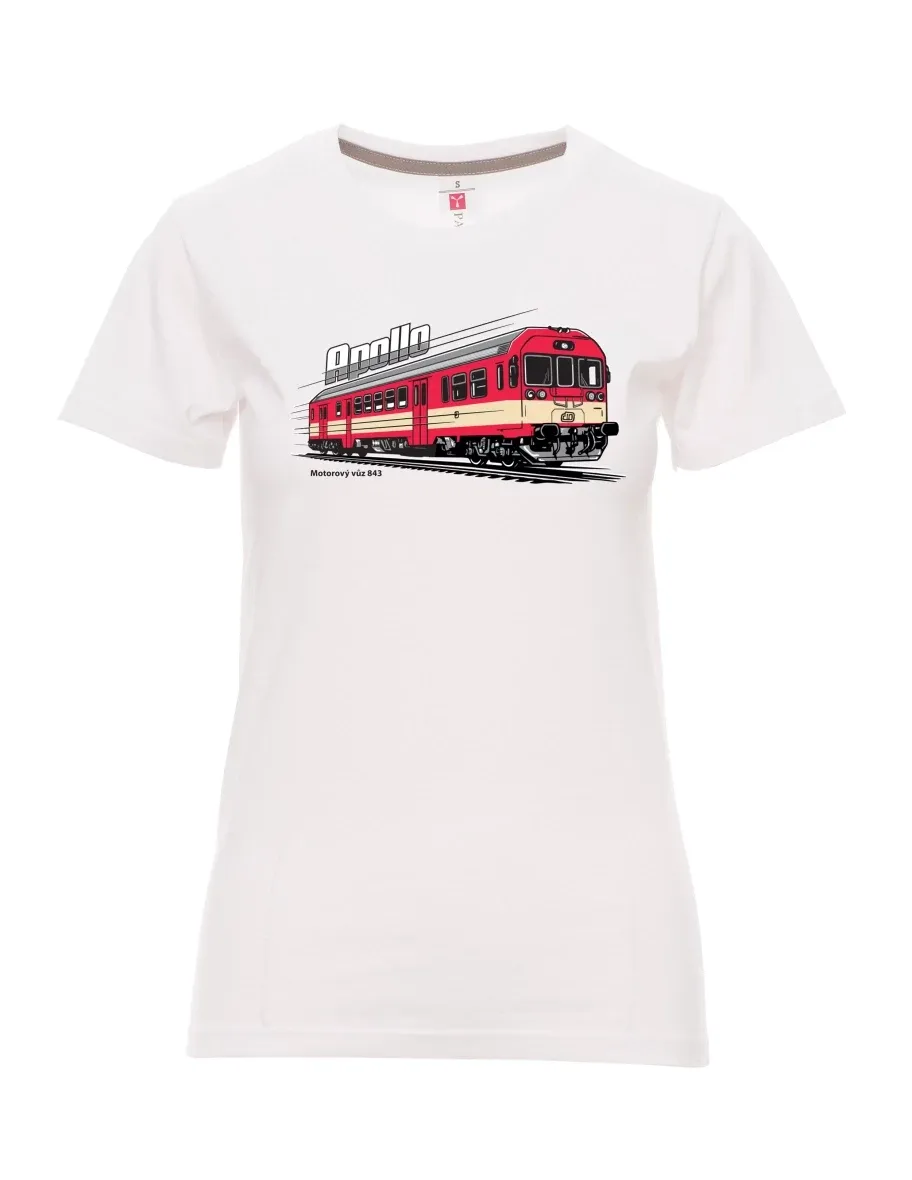 White women´s T-shirt Railcar 843 “Apollo”