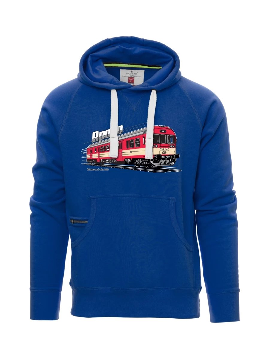 Blue men´s sweatshirt Railcar 843 “Apollo”