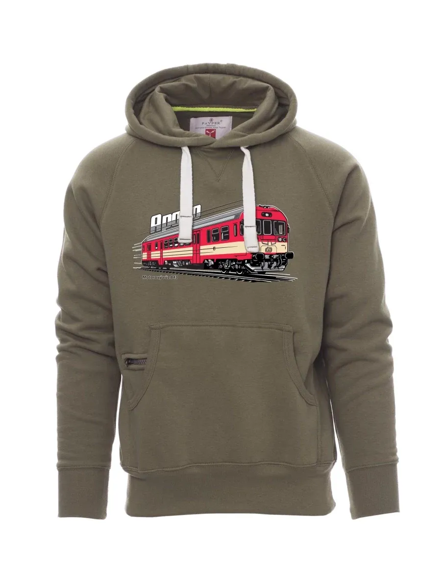 Khaki men´s sweatshirt Railcar 843 “Apollo”