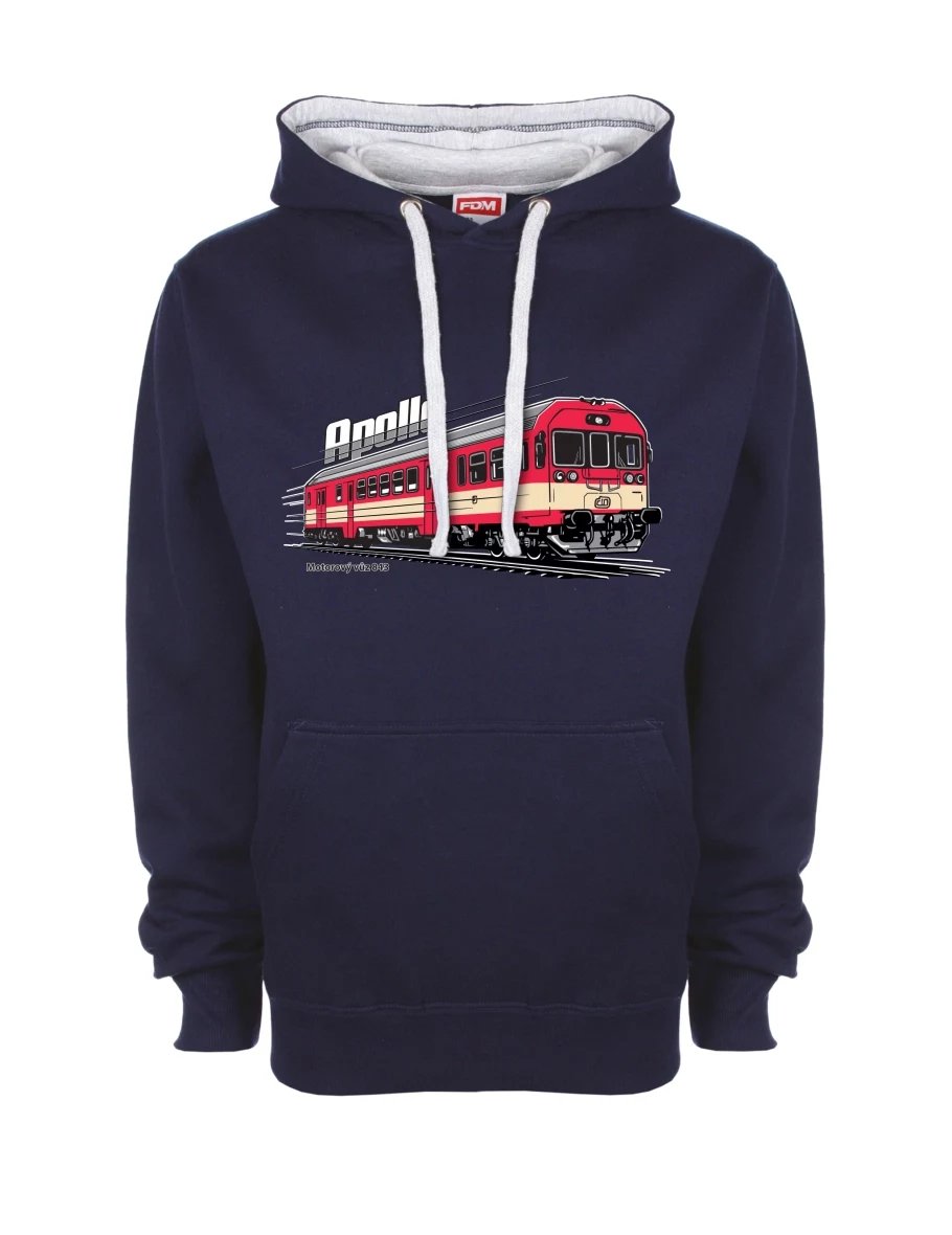 Grey-navy sweatshirt Railcar 843 “Apollo”