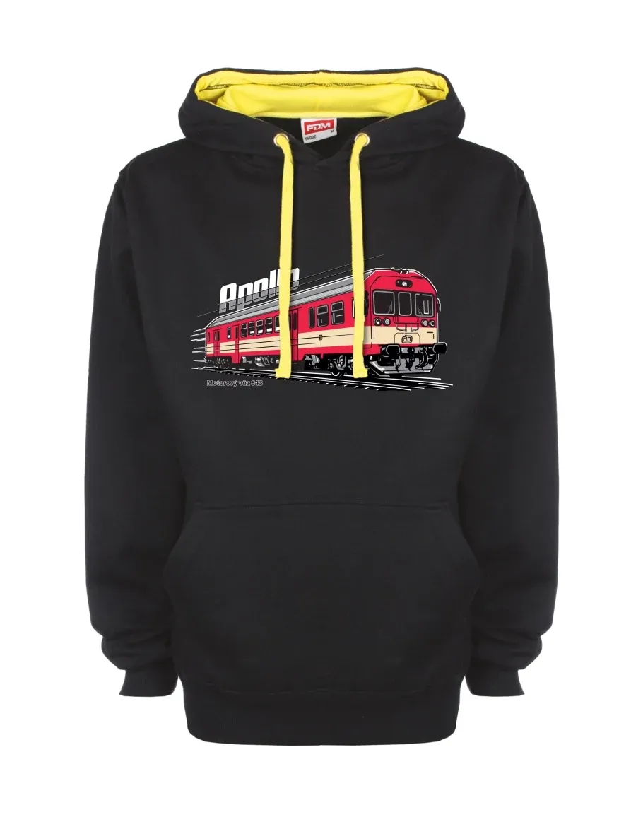 Yellow-black sweatshirt Railcar 843 “Apollo”
