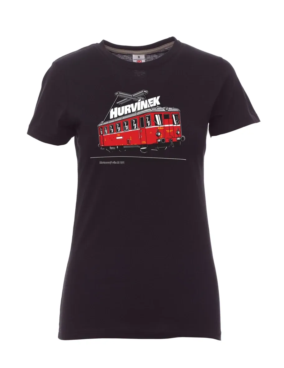 White women´s T-shirt Railcar M 131 “Hurvínek”