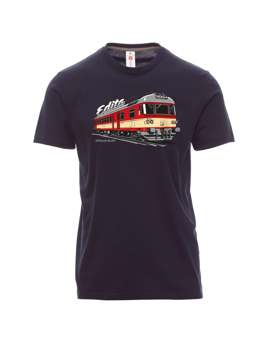 Navy men´s T-shirt Railcar 854
