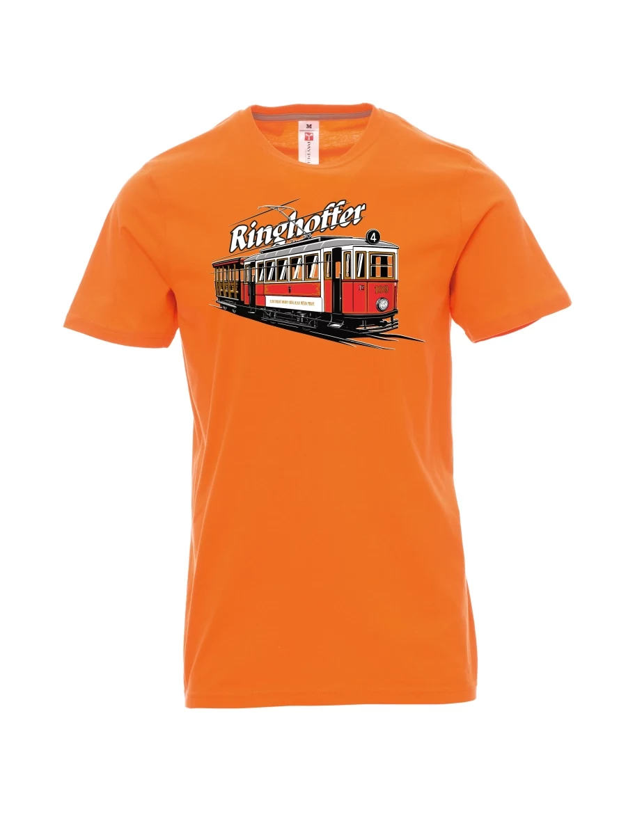 Orange men´s T-shirt Tram Ringhoffer