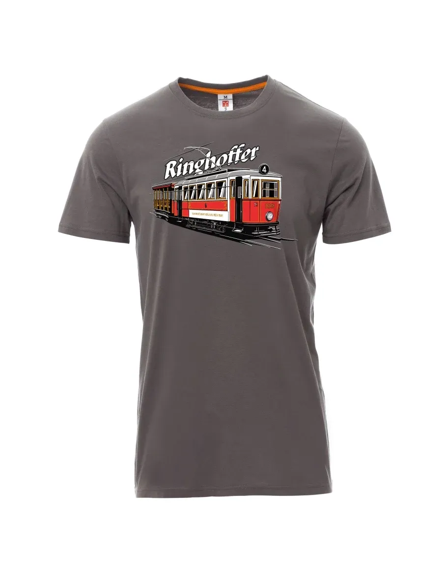 Grey men´s T-shirt Tram Ringhoffer
