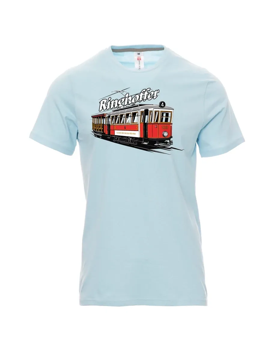 Pale blue men´s T-shirt Tram Ringhoffer