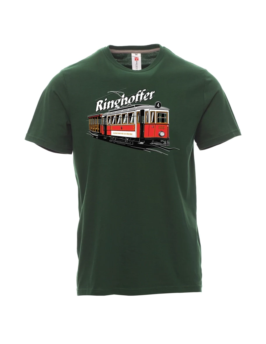Dark green men´s T-shirt Tram Ringhoffer