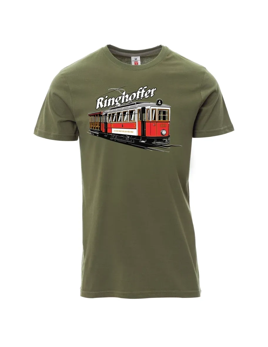 Khaki men´s T-shirt Tram Ringhoffer