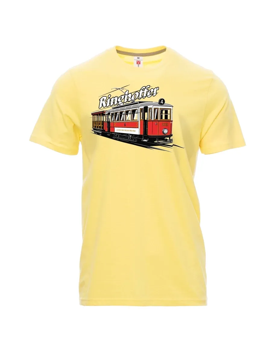 Light yellow men´s T-shirt Tram Ringhoffer