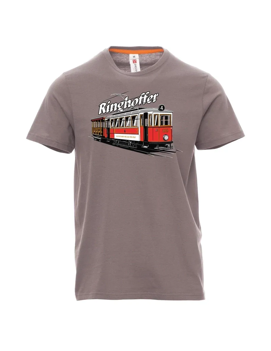 Steel gray men´s T-shirt Tram Ringhoffer